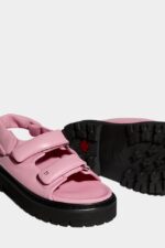 Dsquared2 Iconic PaddeD2 Sandals GREEN/PINK - Image 5