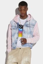 Dsquared2 Iconic PAstel Sky Dan Jacket