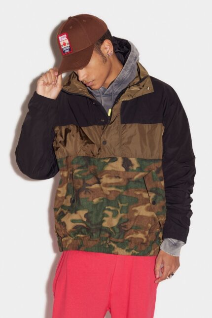 Dsquared2 Iconic Patchwork Anorak