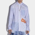Dsquared2 Iconic Patchwork Drop Shirt