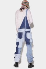 Dsquared2 Iconic Patchwork Dungarees - Image 2