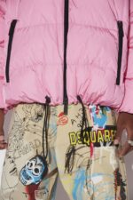 Dsquared2 Iconic PINK Ceresio 9 Puffer Jacket - Image 5