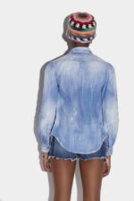 Dsquared2 Iconic Pleated Yoke Shirt - Image 2