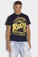 Dsquared2 Iconic Races Cigarette T-Shirt