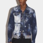 Dsquared2 Iconic Raw Pocket Dan Jean Jacket