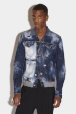 Dsquared2 Iconic Raw Pocket Dan Jean Jacket
