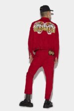 Dsquared2 Iconic RED D2 Tiger Sailor Jeans - Image 2