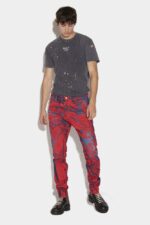 Dsquared2 Iconic Red Press Wash Cool Guy Jeans - Image 3