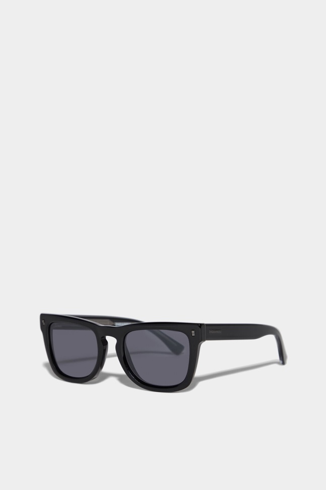 dsquared2_iconic_refined_black_sunglasses_black.jpg Dsquared2 Iconic Refined Black Sunglasses BLACK - Image 1