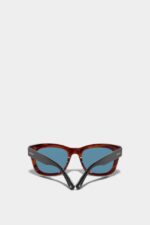 Dsquared2 Iconic Refined Brown Horn Sunglasses - Image 3