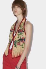 Dsquared2 Iconic Retro Fringe Vest - Image 3