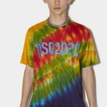 Dsquared2 Iconic Reverse Dsq2 Tie-Dye T-Shirt