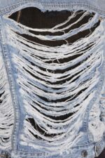 Dsquared2 Iconic Rip Boyfriend Jean Jacket - Image 5