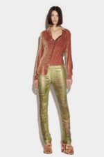 Dsquared2 Iconic Ripped Sequins Trousers