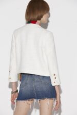 Dsquared2 Iconic Riviera Boxy Jacket BLACK - Image 2