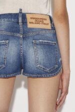 Dsquared2 Iconic Round Bottom Hot Pants - Image 4