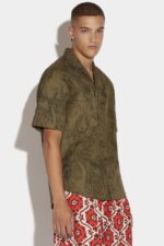Dsquared2 Iconic SAND Bowling Shirt