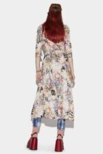 Dsquared2 Iconic Scarf Longuette Dress - Image 2