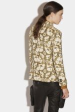 Dsquared2 Iconic Schoolboy Jacket FANTASY/GREEN - Image 2