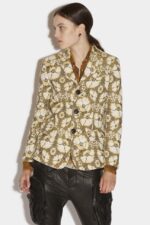 Dsquared2 Iconic Schoolboy Jacket FANTASY/GREEN - Image 3