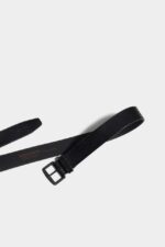Dsquared2 Iconic Simple Man Belt BLACK/BLACK - Image 4