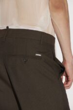 Dsquared2 Iconic Slouch Trousers BROWN/ANTRACITE - Image 4