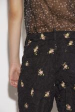 Dsquared2 Iconic Slouchy Trousers BLACK D2 - Image 5