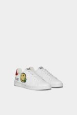 Dsquared2 Iconic Smiley Bypell Boxer Sneakers - Image 3