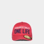 Dsquared2 Iconic Smiley Organic Cotton Baseball Cap D2