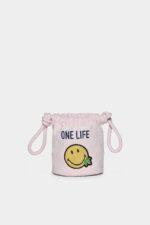 Dsquared2 Iconic Smiley Organic Cotton Bubble Pouch