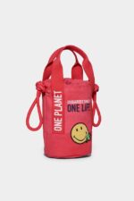 Dsquared2 Iconic Smiley Organic Cotton Bucket Bag - Image 3