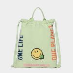 Dsquared2 Iconic Smiley Organic Cotton Drawstring Backpack