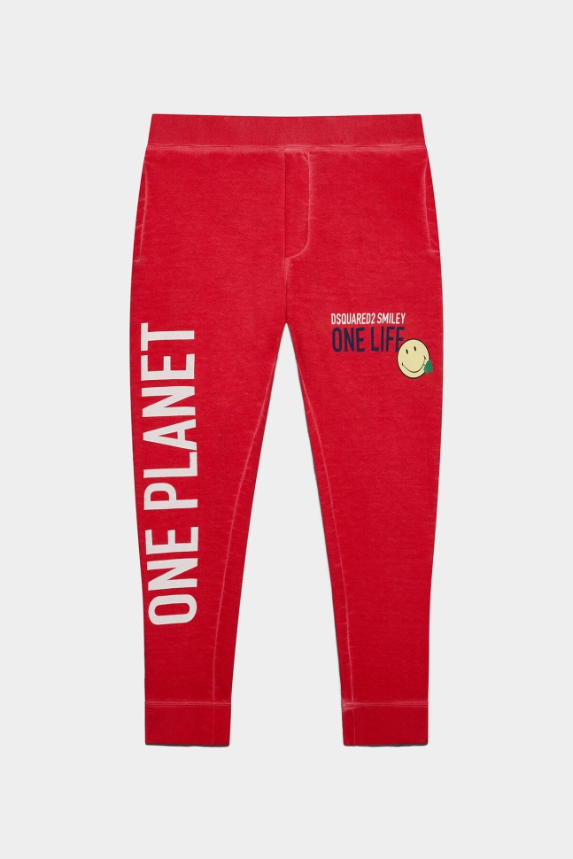 dsquared2_iconic_smiley_organic_cotton_joggers_d2.jpg Dsquared2 Iconic Smiley Organic Cotton Joggers D2 - Image 1