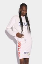 Dsquared2 Iconic Smiley Organic Cotton Long Skirt - Image 3