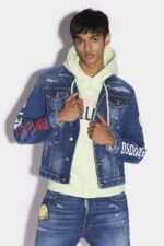 Dsquared2 Iconic Smiley Partially Organic Cotton Dan Jacket - Image 3