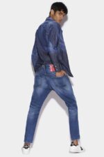 Dsquared2 Iconic Smiley Partially Organic Cotton Skater Jeans - Image 2