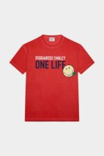 Dsquared2 Iconic Smiley Partially Recycled Cotton Cool Fit T-Shirt