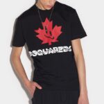 Dsquared2 Iconic Smiling Leaf Cool T-Shirt
