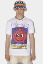 Dsquared2 Iconic Smiling Leaf Ibra T-Shirt - Image 3