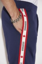 Dsquared2 Iconic Sport Tape Sweatpants D2 BLUE - Image 4