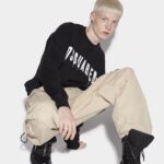 Dsquared2 Iconic Spray Logo Cool Sweater WHITE