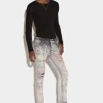 Dsquared2 Iconic Squat Wash Skater Jeans