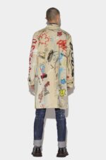 Dsquared2 Iconic Street Art Trench - Image 2