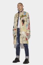 Dsquared2 Iconic Street Art Trench
