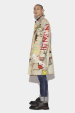 Dsquared2 Iconic Street Art Trench - Image 3