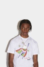 Dsquared2 Iconic Superainbow Cool T-Shirt
