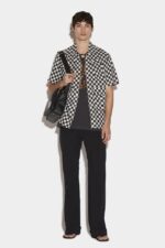 Dsquared2 Iconic Tactical Bowling Shirt D2 BLACK - Image 5