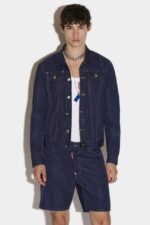 Dsquared2 Iconic Taffeta Dan Jean Jacket - Image 3
