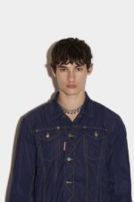 Dsquared2 Iconic Taffeta Dan Jean Jacket - Image 4