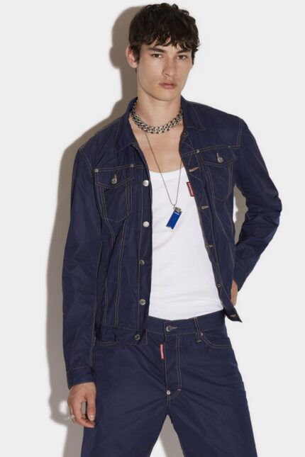 Dsquared2 Iconic Taffeta Dan Jean Jacket